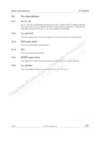 STTS424E02BDN3F Datasheet Page 10