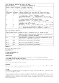 TDA16847-2 Datasheet Pagina 2