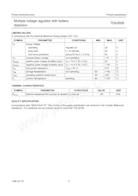 TDA3606T/N1 Datasheet Page 5