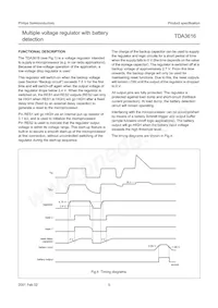 TDA3616T/N1 Datasheet Page 5