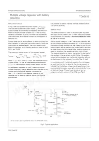 TDA3616T/N1 Datasheet Page 12