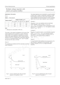 TDA3618AJR/N3C Datasheet Page 18