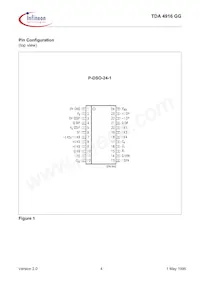 TDA4916GGHUMA1 Datasheet Page 4