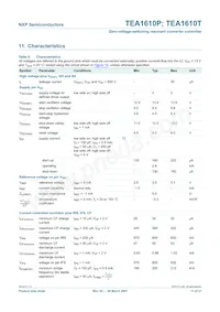TEA1610T/N6 Datasheet Page 11
