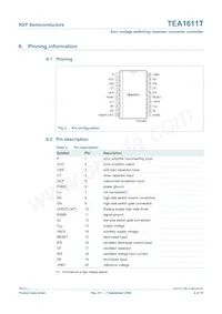 TEA1611T/N1數據表 頁面 4