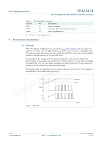 TEA1612T/N1 Datasheet Page 5