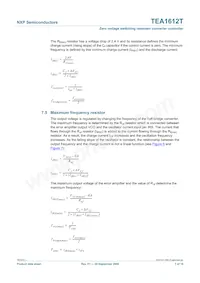 TEA1612T/N1 Datasheet Page 7