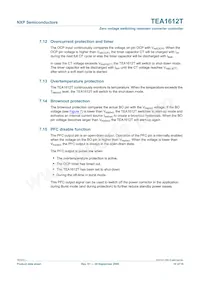TEA1612T/N1 Datasheet Page 10