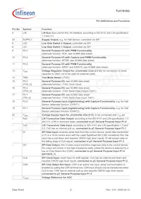 TLE7810GXUMA1 Datasheet Page 8