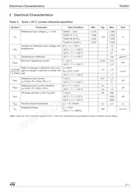 TS3431CIZ-AP Datasheet Page 3