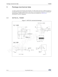 TS4061BILT-1.25 Datasheet Page 8