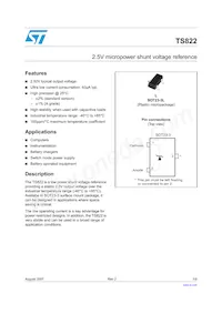 TS822IZ-AP Datasheet Cover