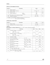TS834-5IPT Datasheet Pagina 2