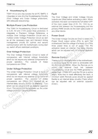 TSM114CN Datasheet Page 12