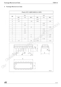 TSM114CN Datasheet Page 13