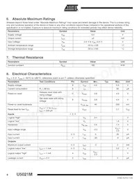 U5021M-NFPY Datasheet Page 8