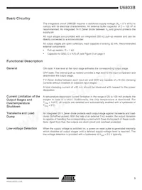 U6803B-MFPG3Y Datasheet Page 3