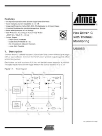 U6805B-MFPG3Y Datasheet Cover
