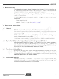U6805B-MFPG3Y Datasheet Page 3