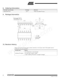 U6805B-MFPG3Y Datasheet Page 6