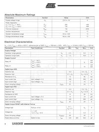 U6808B-MFPY Datasheet Page 6