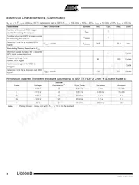 U6808B-MFPY Datasheet Pagina 8