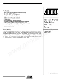 U6809B-MFL Datasheet Cover