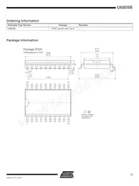 U6809B-MFL Datasheet Page 15