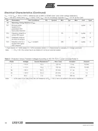 U6813B-MFPG3 Datasheet Pagina 10