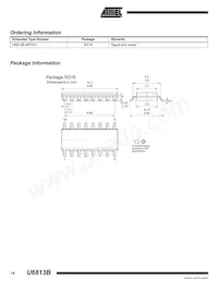 U6813B-MFPG3 Datasheet Pagina 14
