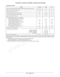 UC3843BVD1 Datasheet Page 2