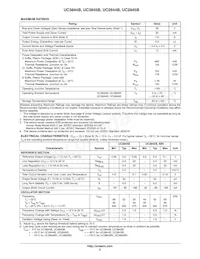 UC3845BVDR2 Datasheet Page 2