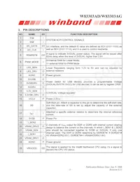 W83303AG Datasheet Page 5