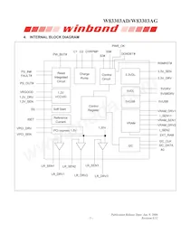 W83303AG數據表 頁面 7