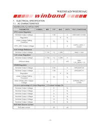 W83303AG Datasheet Page 12