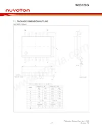 W83320G Datasheet Page 18