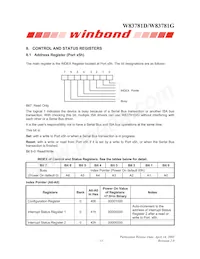 W83781G Datenblatt Seite 19