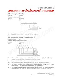 W83781G Datenblatt Seite 22