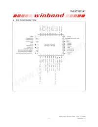 W83791G Datasheet Pagina 11