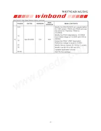 W83792G Datasheet Page 3