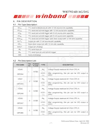 W83792G Datasheet Page 13