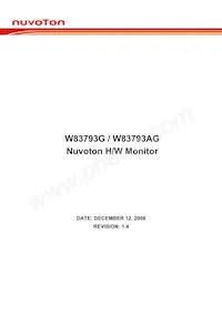 W83793G Datasheet Cover