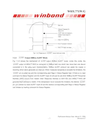 W83L771G Datasheet Page 11