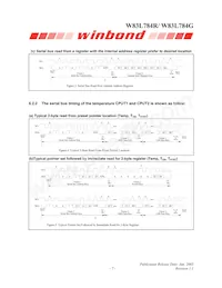 W83L784G Datenblatt Seite 12