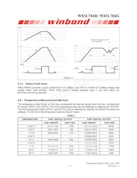 W83L784G Datasheet Page 16