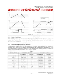 W83L784G Datenblatt Seite 16