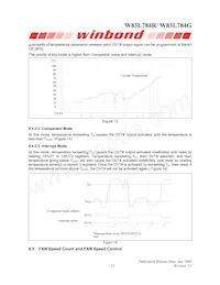 W83L784G數據表 頁面 18