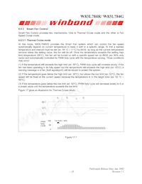 W83L784G Datenblatt Seite 21