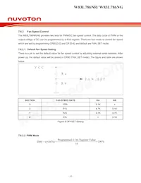 W83L786NG Datenblatt Seite 19