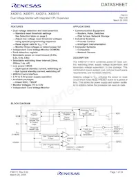 X40015V8I-CT1 Datasheet Cover